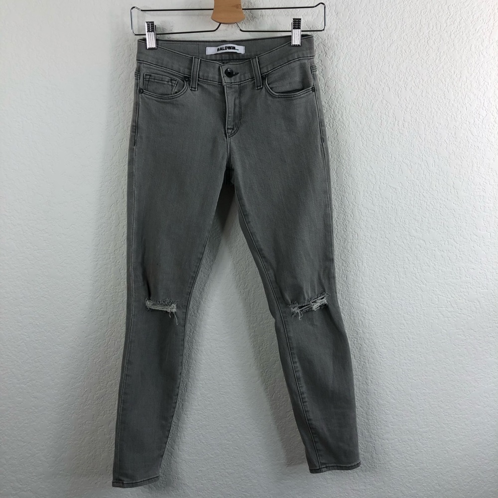 Baldwin the Rivington Skinny Crop Double Ripped - Picture 5 of 14